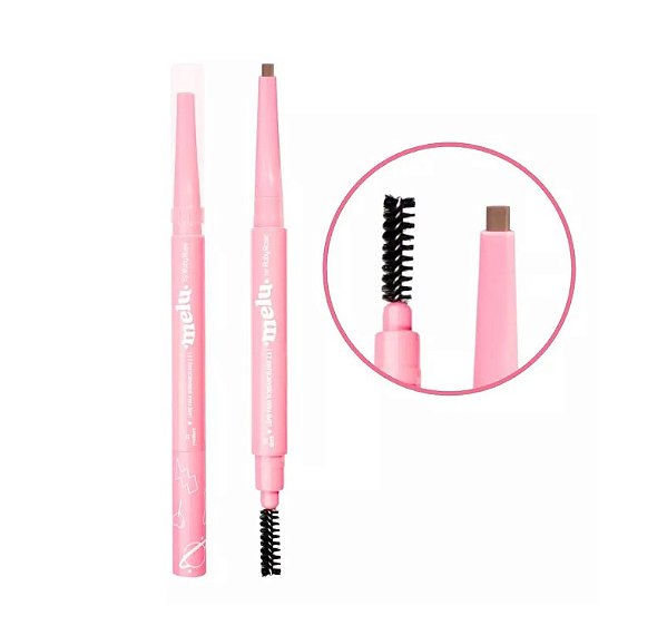 Lápis de Sobrancelha 2x1 Light Ruby Rose by Melu