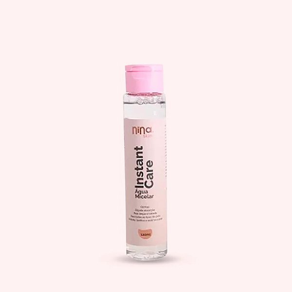 ÁGUA MICELAR INSTANT CARE by NINA MAKEUP