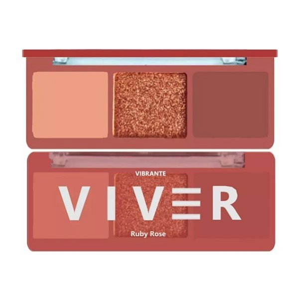 Trio De Sombras Viver by Ruby Rose cor Vibrante