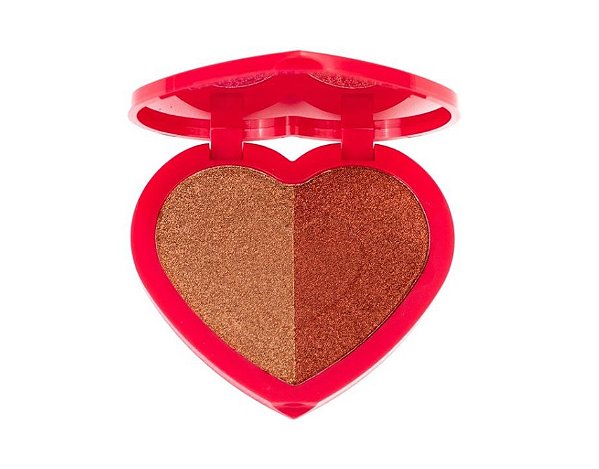 Iluminador Dopamine Cupids Radiance cor - Flaming Heart by Rubyrose