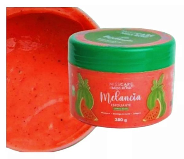 Esfoliante Corporal Miss Rose 280g Fragrância Melancia