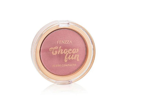 Blush Compacto Choco Fun (COR Vanille) - Fenzza