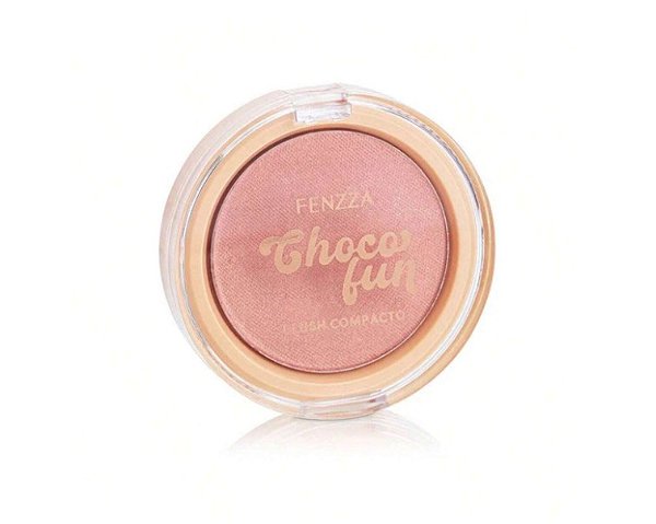 Blush Compacto Choco Fun - Fenzza - cor Susse