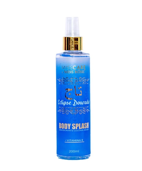 Body Splash Desodorante Colonia Árabe Miss Rose - Eclipse Dourado