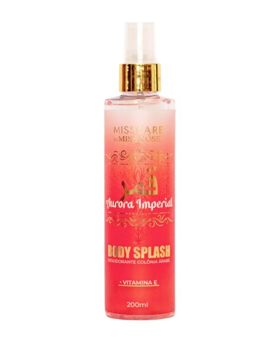 Body Splash Desodorante Colonia Árabe Miss Rose - Aurora Imperial