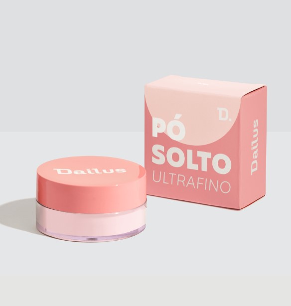 Pó Solto Ultrafino Rosa