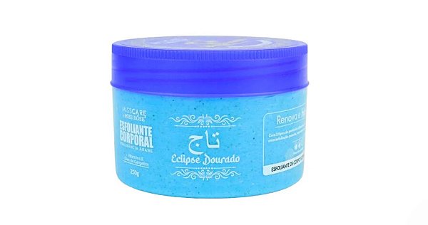Esfoliante Corporal Árabe Eclipse Dourado - Miss Rose