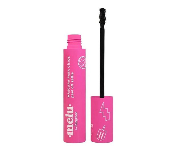 Mascara Para Cilios Peel Off Selfie  Melu Rubyrose