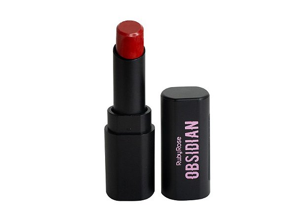 Batom Lipstick Cream Satin Obsidian - cor OCS03