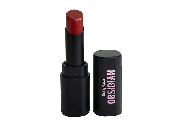 Batom Lipstick Cream Satin Obsidian - cor OCS06