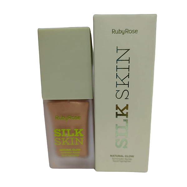 Iluminador Líquido Natural Glow Silk Skin (Cor Golden Halo) by Ruby Rose