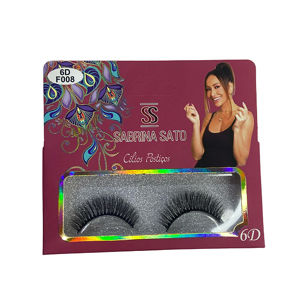 Cílios Postiços 6d Sabrina Sato - 1 par