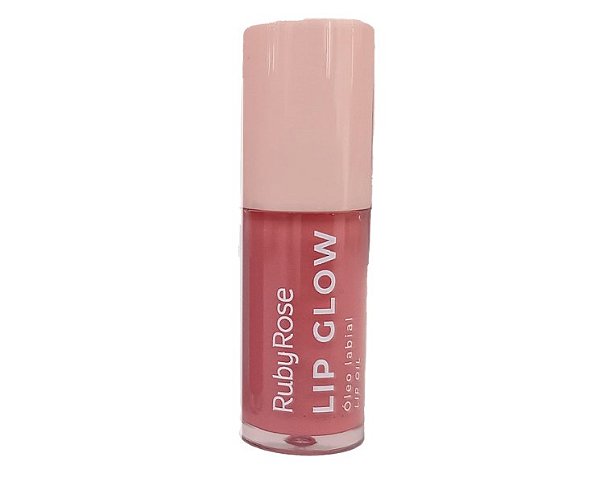 Lip Glow Óleo Lábial 5,5G - Vintagem Rose - Ruby Rose