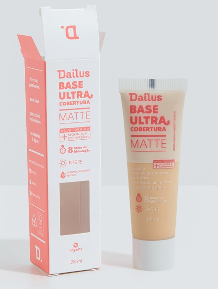 Base Líquida Ultra Cobertura - D2 Claro