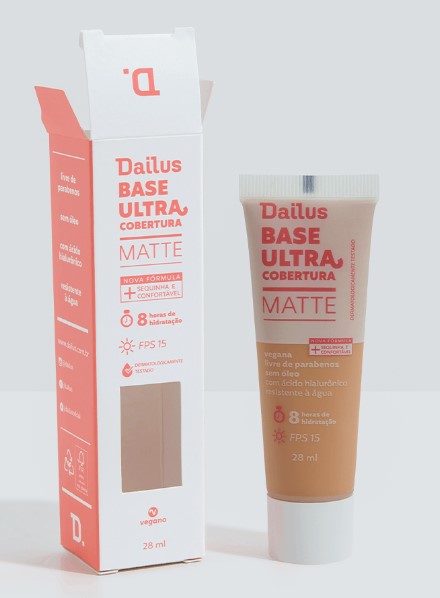 Base Líquida Ultra Cobertura - D7 Médio