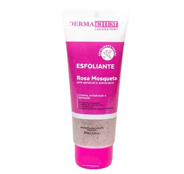Gel Esfoliante Rosa Mosqueta 100g Dermachem