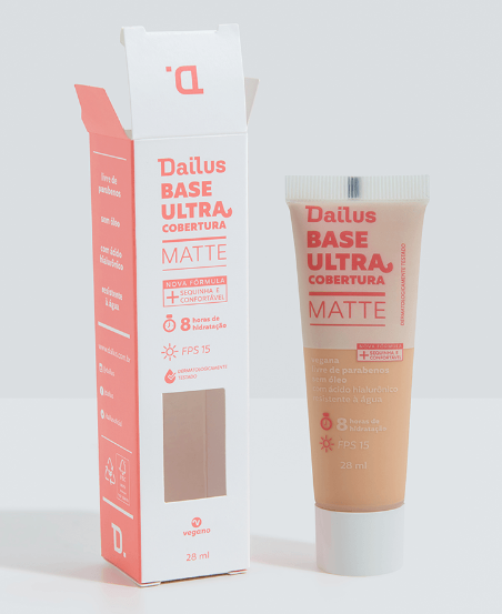 Base Líquida Ultra Cobertura - D4 Claro