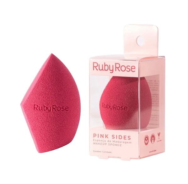 Esponja De Maquiagem Pink Sides - 7,29G - Ruby Rose