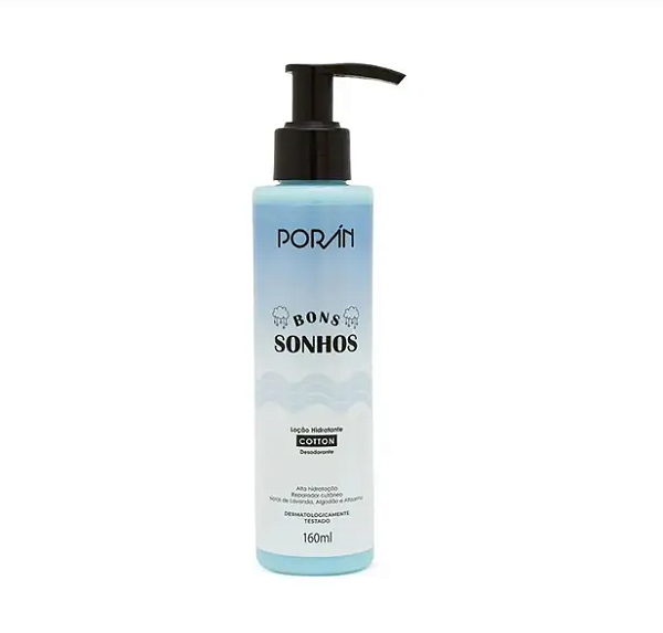 Loção Hidratante Cotton Bons Sonhos 160ml - Porán