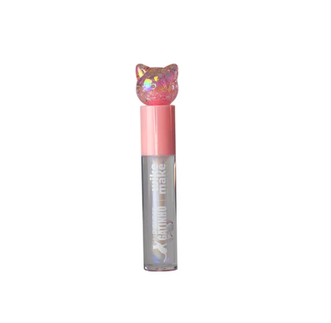 Lip Gloss Gatinho - Wike Make By Miss Rose - Cor 01