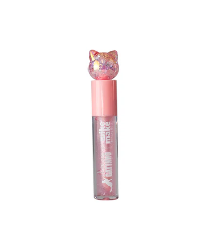 Lip Gloss Gatinho - Wike Make By Miss Rose - Cor 02