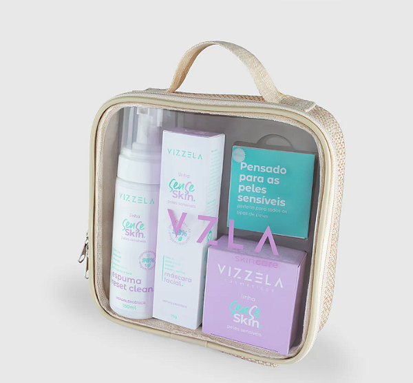 Kit Linha Sense Skin Peles Sensíveis