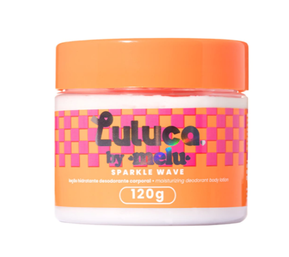 Loção Hidratante Desodorante Corporal Sparkle Wave Brownie Bae Luluca - Melu Ruby Rose