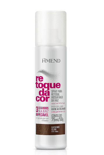 Spray Amend Retoque da Cor Castanho Claro 75ml