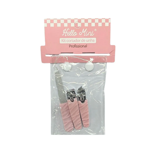 Kit Cortador de Unha C/3 Unid - Hello Mini