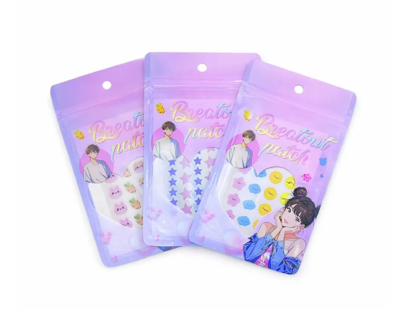 Cartela de Adesivos Para Acne Sortidos - Hello MIni