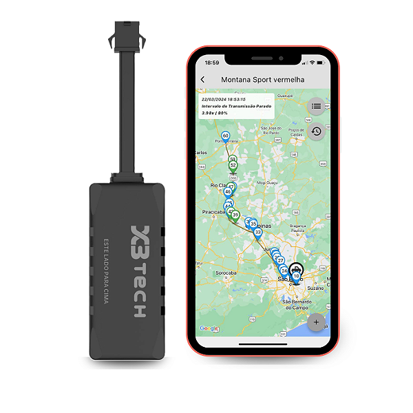 Rastreador GPS 4G Chip Multioperadora e App em Tempo Real !