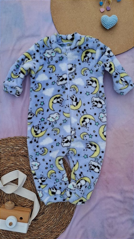 Macacão Fleece Unissex Ursinhos