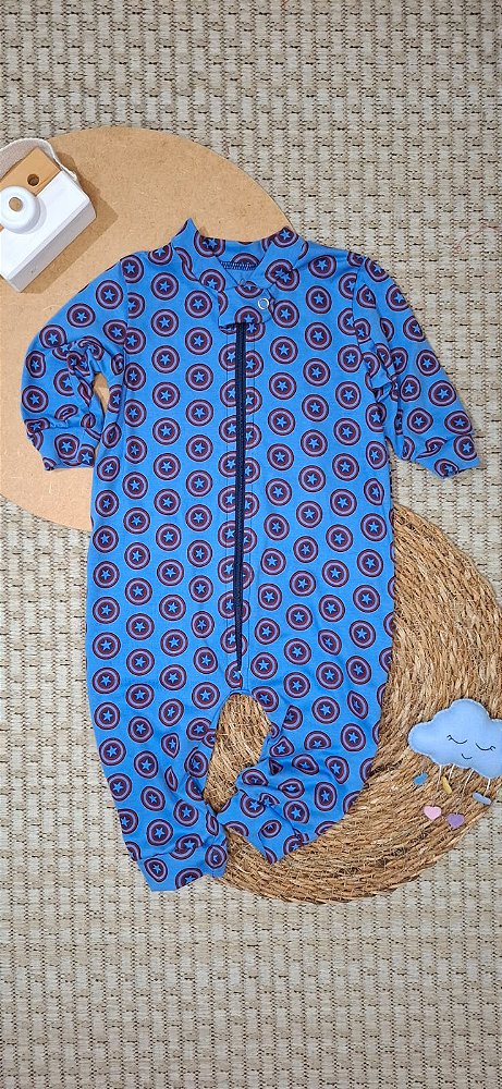 Macacão Manga Longa Cap.