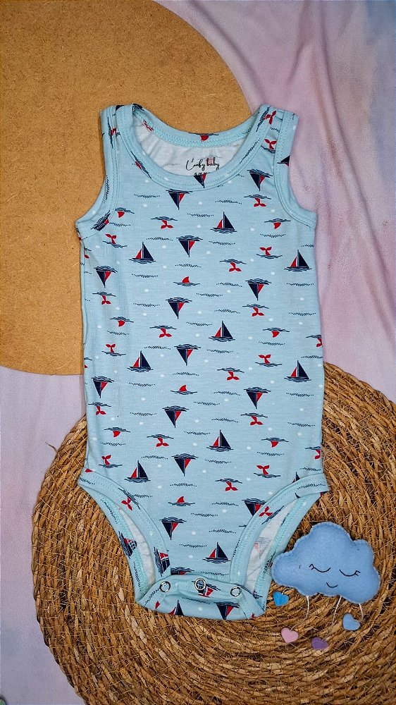 Body Regata Barquinhos