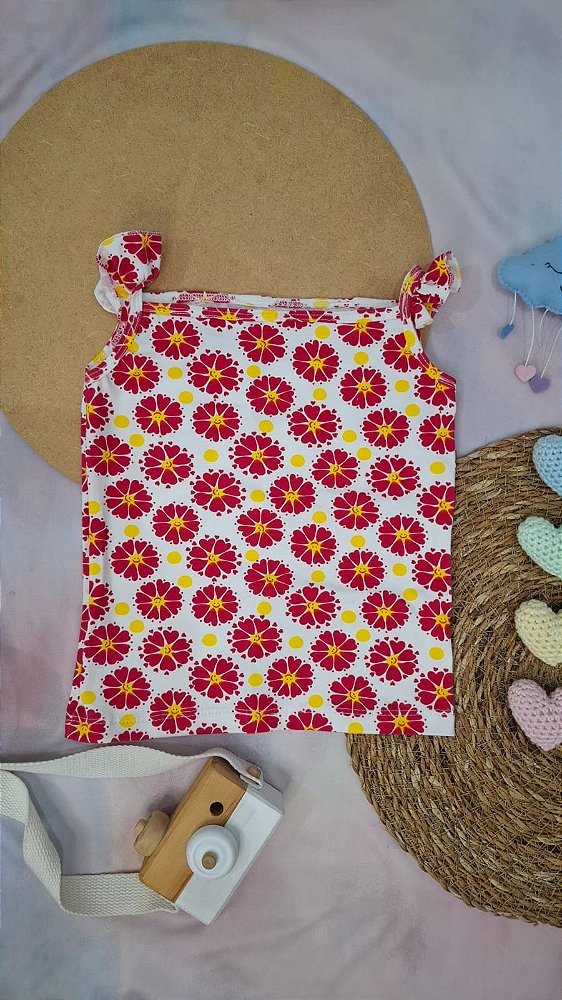 Camiseta Alcinha Margaridas