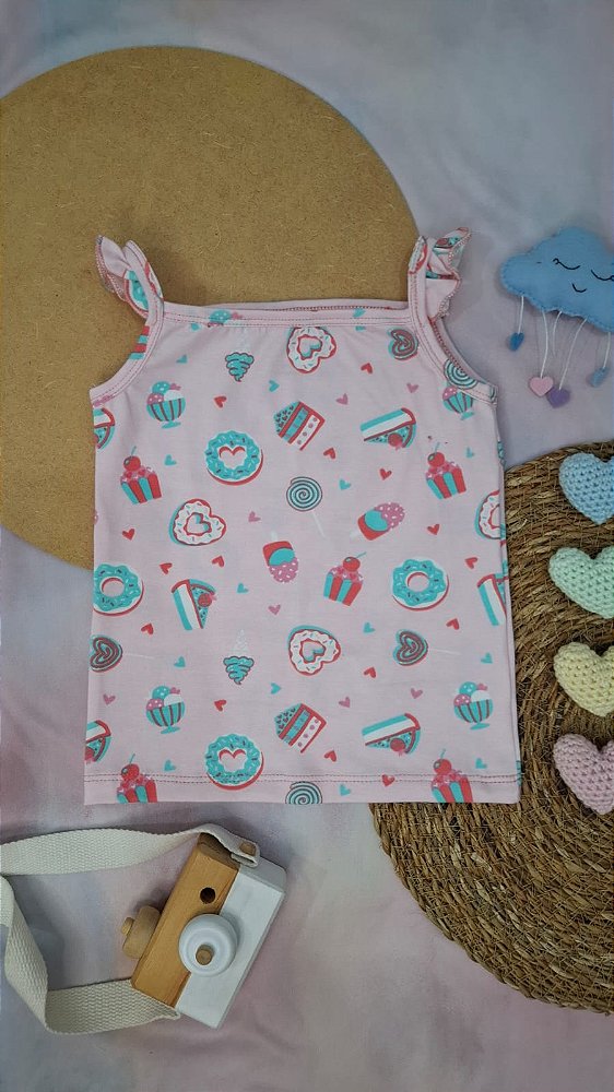 Camiseta Alcinha Sweet