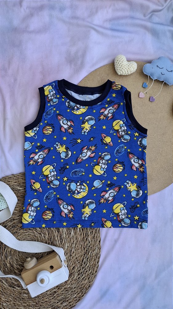 Camiseta Regata Astronauta