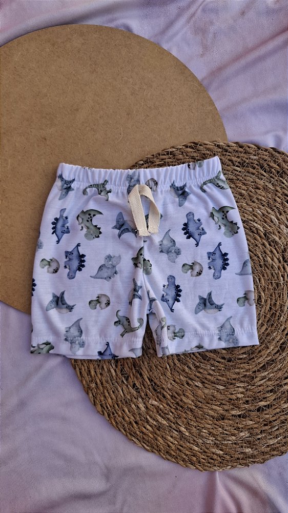 Shorts Malha Dino Baby