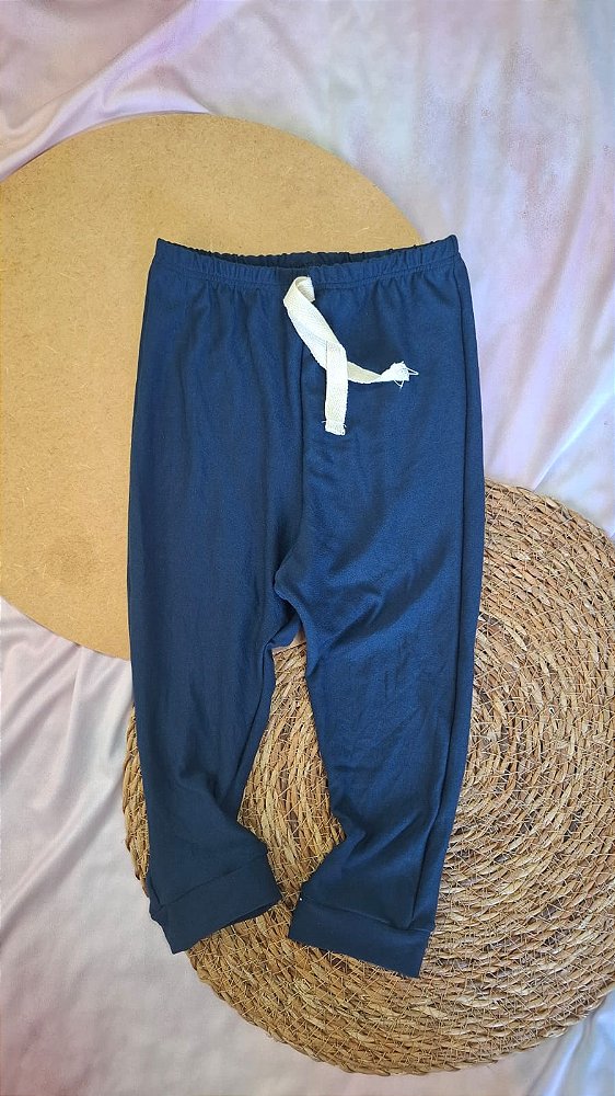 Calça Suede Marinho