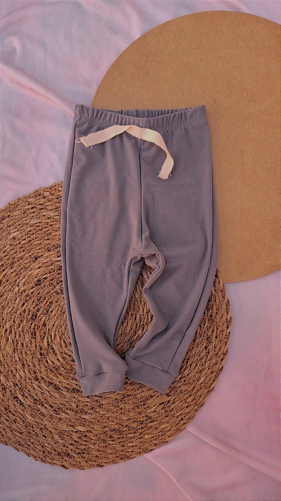 Calça Suede Azul Jeans