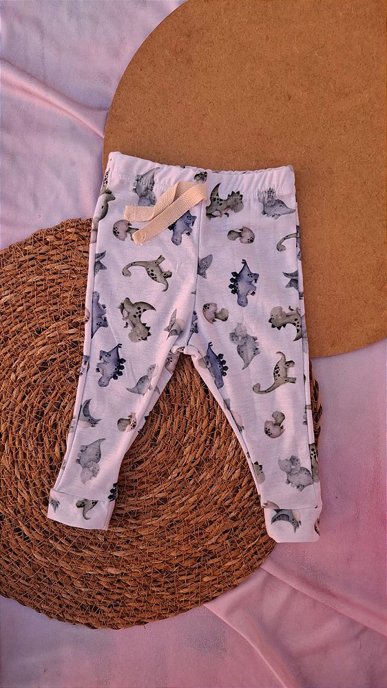Calça Malha Dino Baby