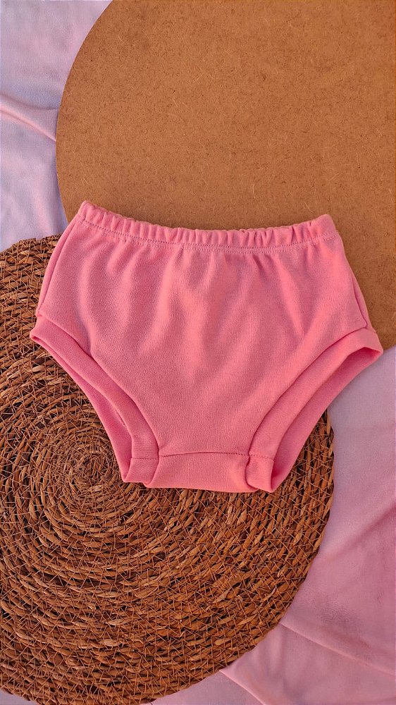 Tapa Fraldas Rosa Bebê