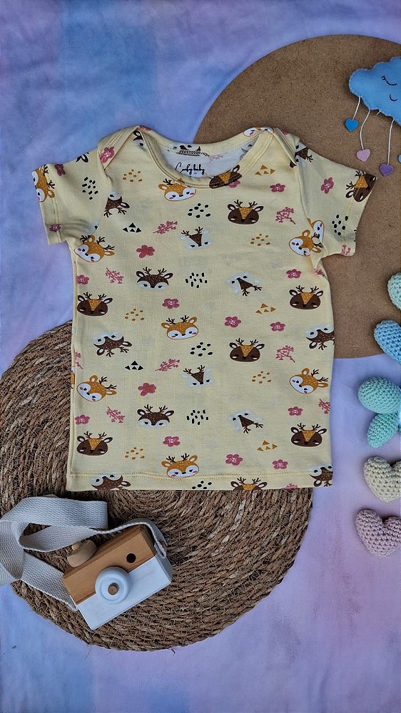 Camiseta Manga Curta Alces