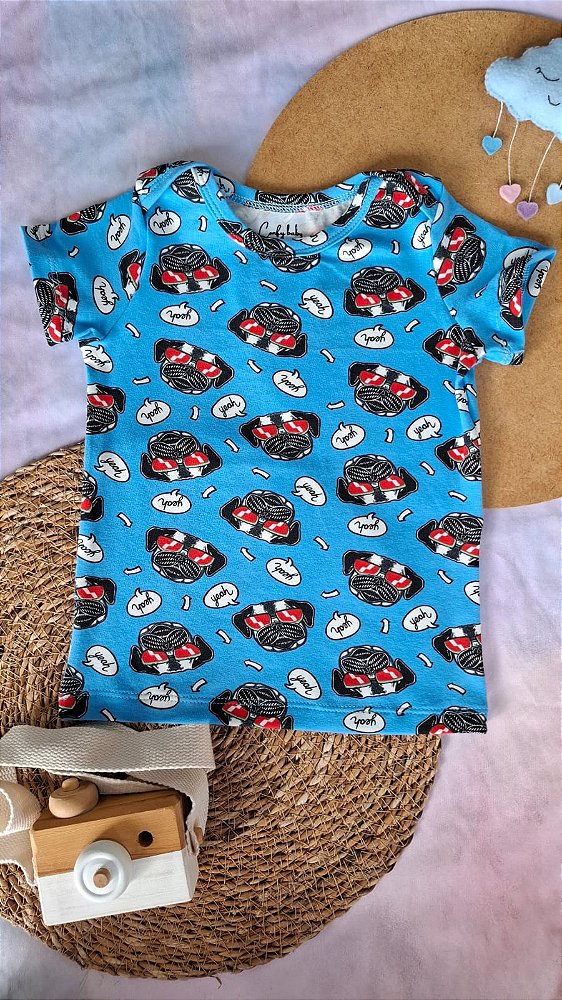 Camiseta Manga Curta Dogs