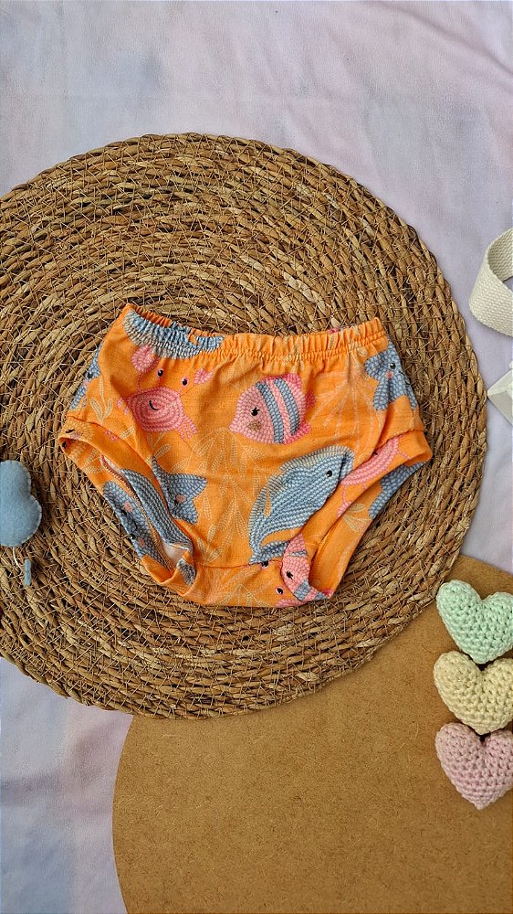 Tapa Fraldas Fundo do Mar