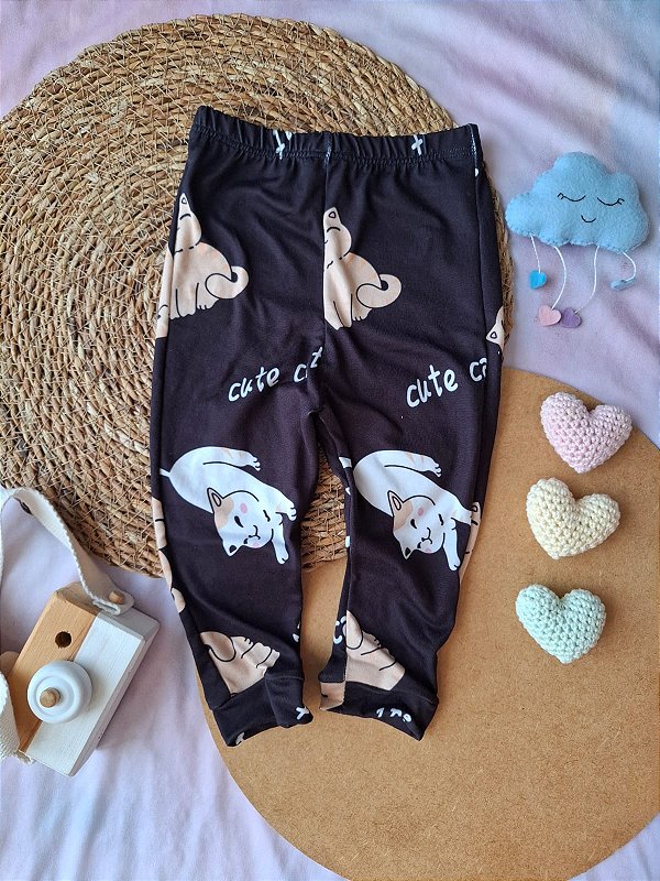 Calça Suede Cats