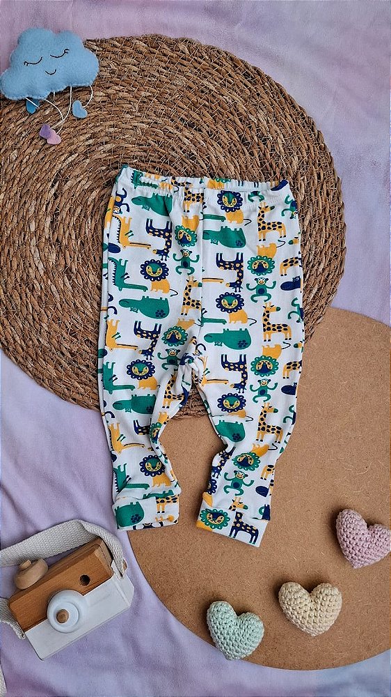 Calça Cotton Animais