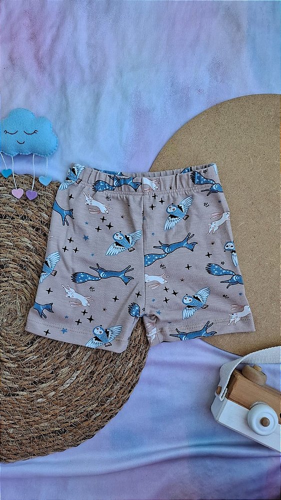 Shorts Corujas