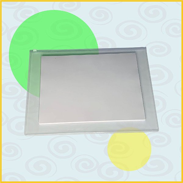 Pasta A4 ZipZap Multiuso (kit 12 peças). Preço de fábrica R$ 49,90 = R$ 4,16 unid.