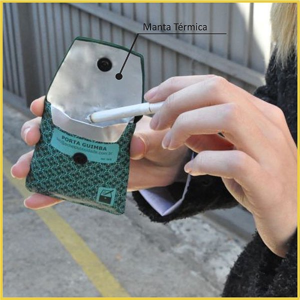 Cinzeiro de Bolso (Porta Guimba)